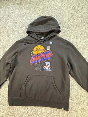 NWT Fanatics 2026 Big Ten Champs Arizona Wildcats Hoodie L